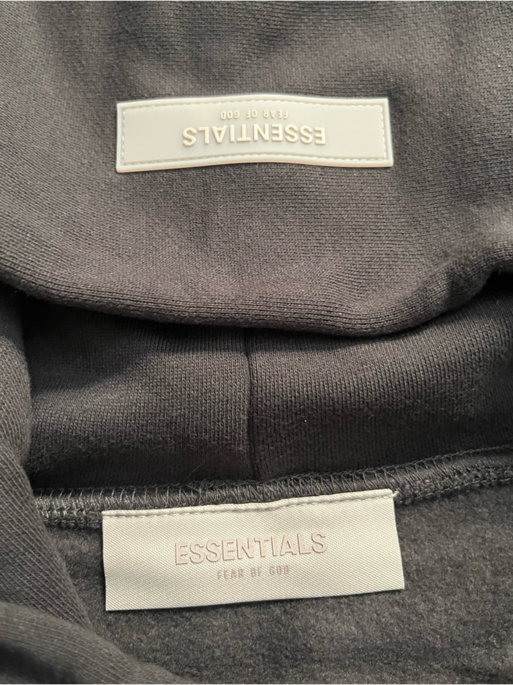 NEW Essentials Fear Of God 1977 Iron Hoodie - Size M - Picture 5 of 9